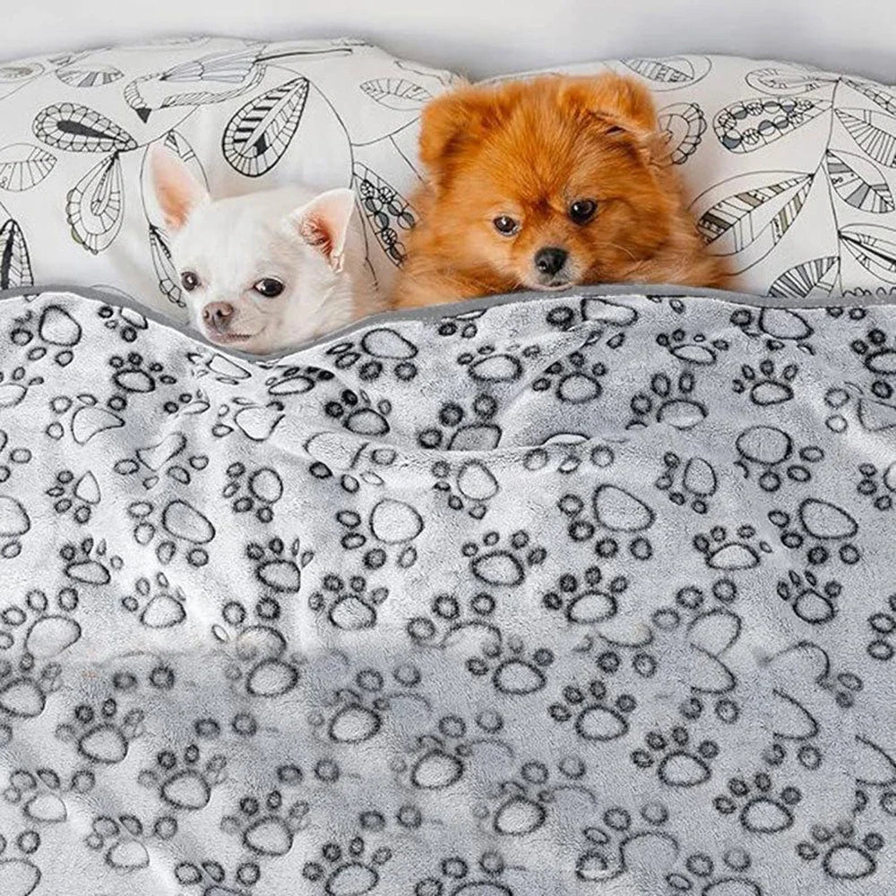 Manta de Inverno Macia e Lavável para Pets – Cobertor Quentinho para Cães e Gatos
