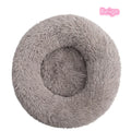 Cama Rosquinha Pelúcia Antiansiosa para Pets – Ultra Macia e Lavável (Inverno)