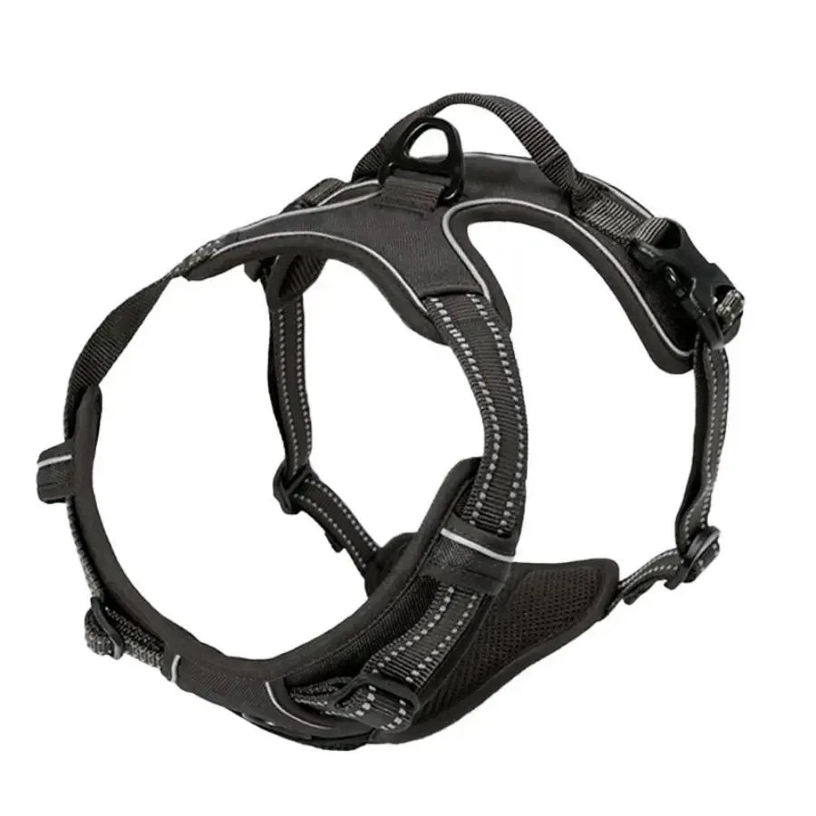 Kit Coleira + Peitoral + Guia para Cães – Acessórios Completos para Passeio